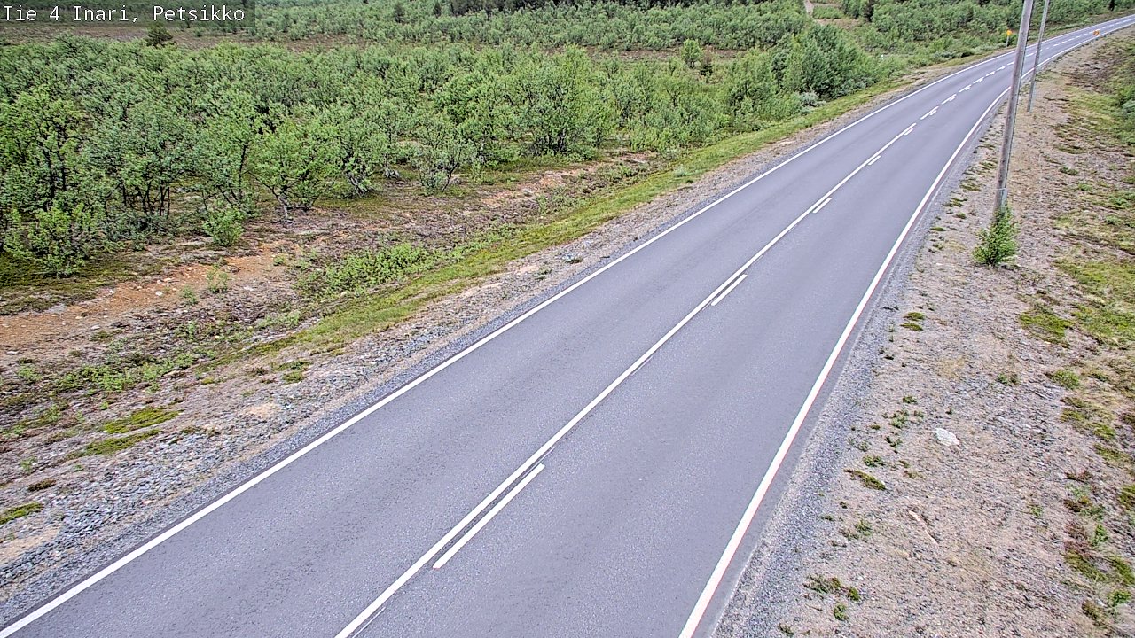 Weather Camera Image Road 4 Inari, Petsikko, Inari, Lappi