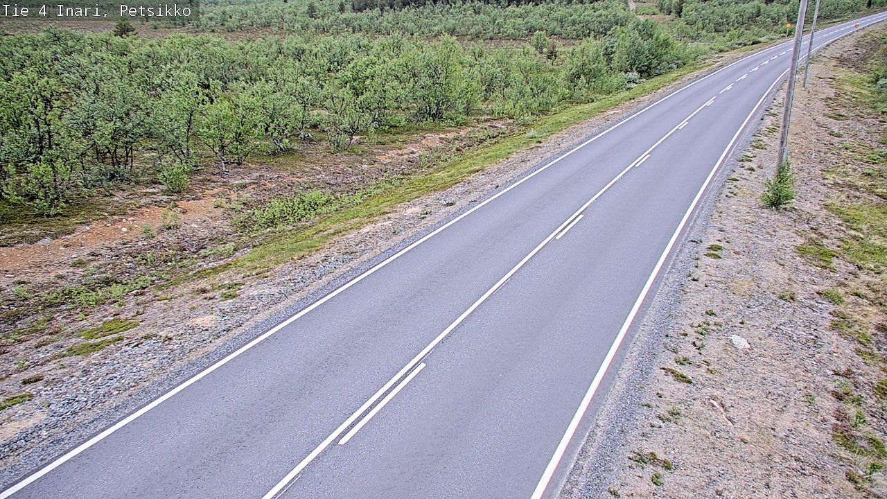 Kelikamerat Kuva Tie 4 Inari, Petsikko, Inari, Lappi