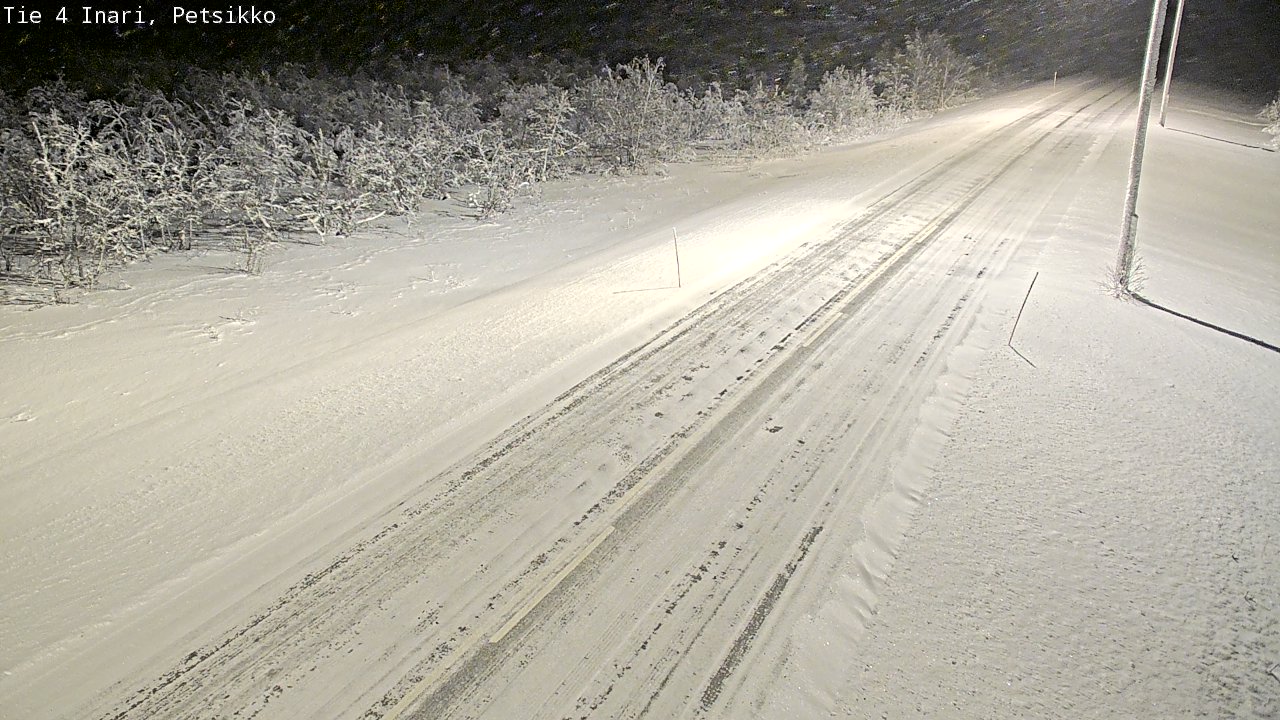 Kelikamerat Kuva Tie 4 Inari, Petsikko, Inari, Lappi