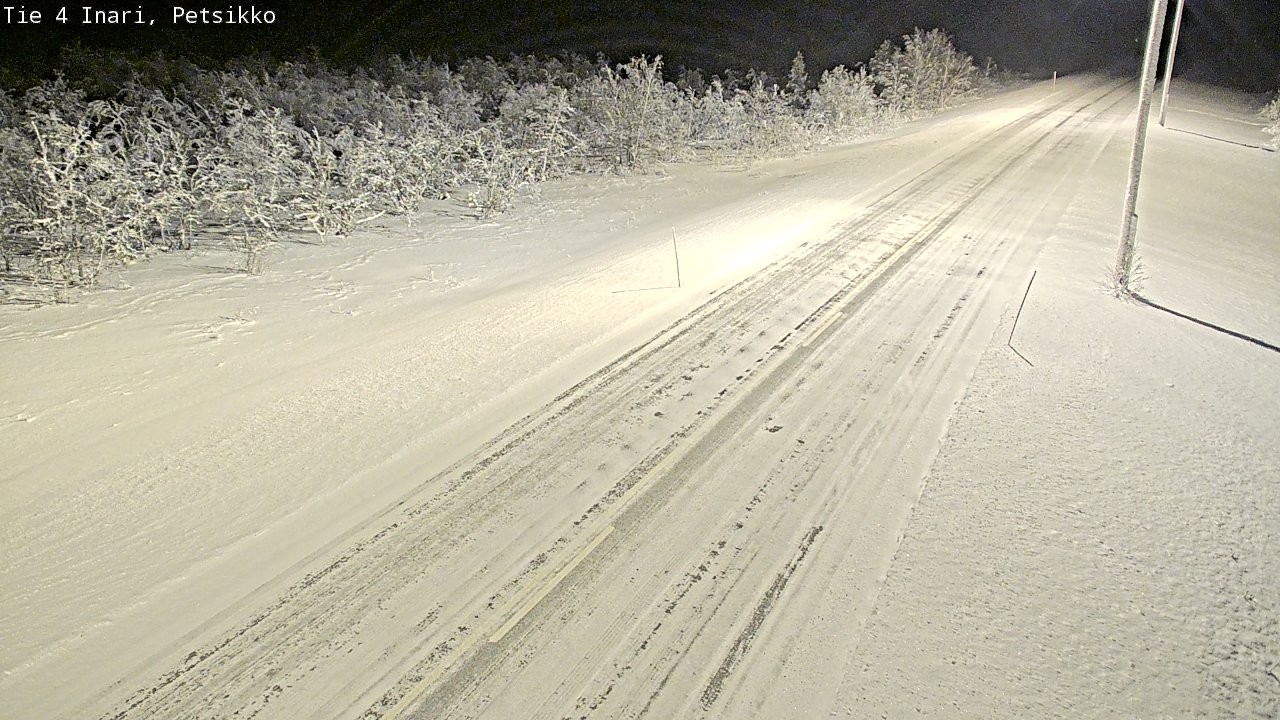 Kelikamerat Kuva Tie 4 Inari, Petsikko, Inari, Lappi