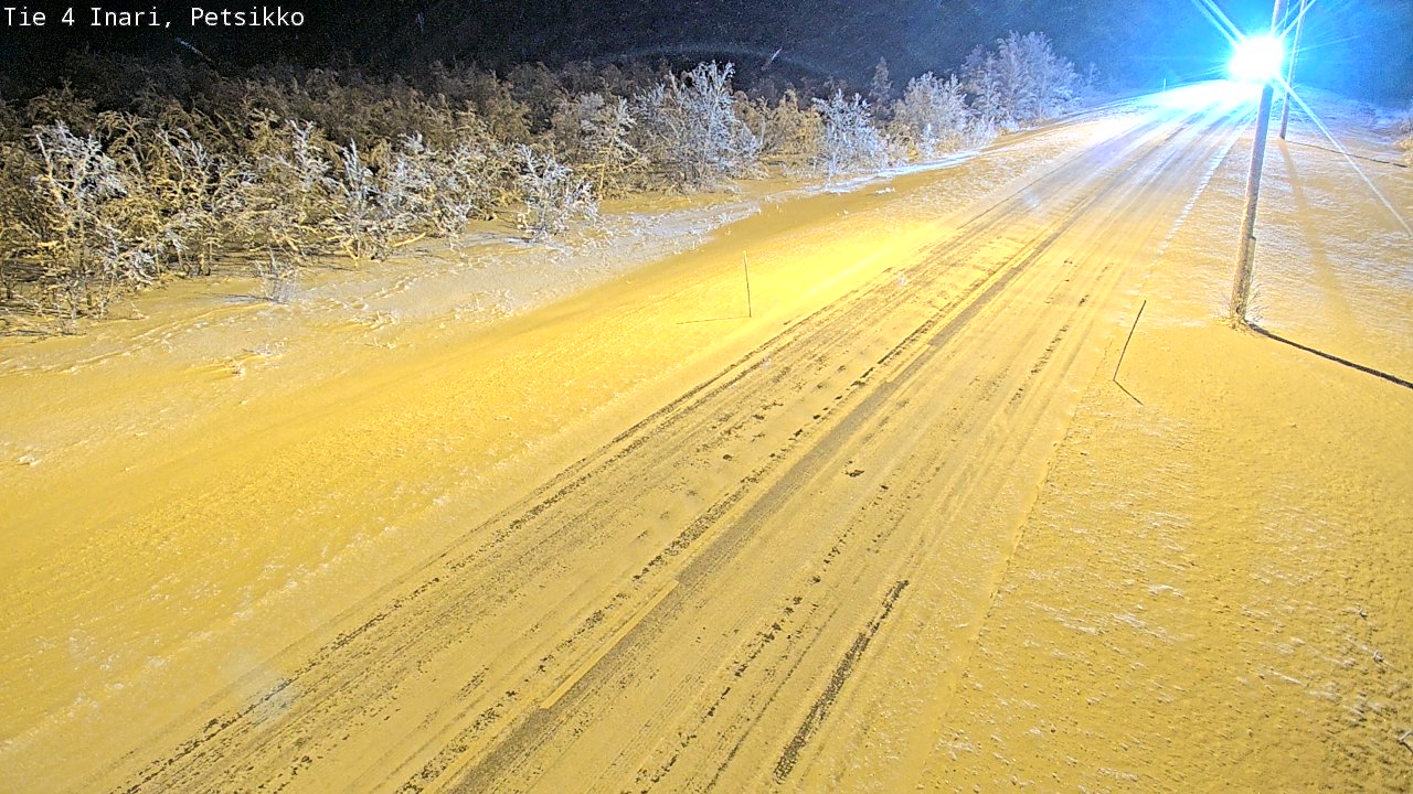 Kelikamerat Kuva Tie 4 Inari, Petsikko, Inari, Lappi