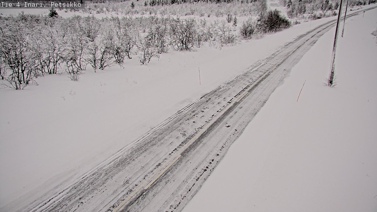 Kelikamerat Kuva Tie 4 Inari, Petsikko, Inari, Lappi