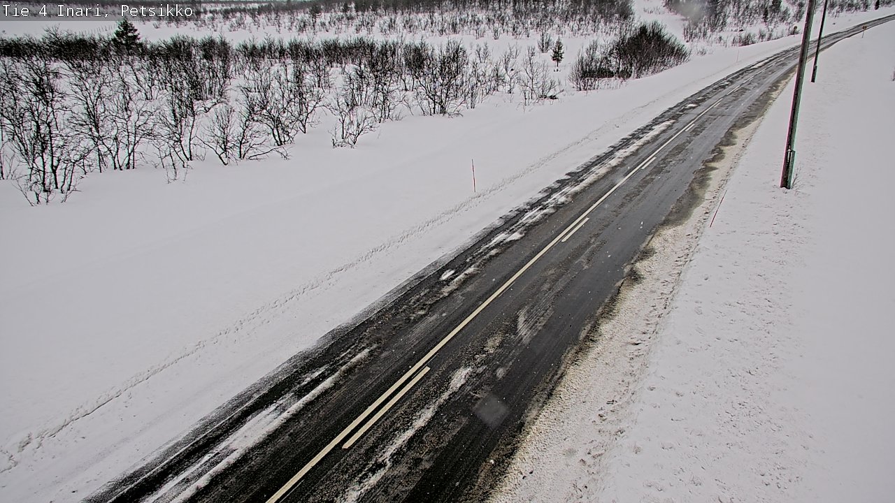 Weather Camera Image Road 4 Inari, Petsikko, Inari, Lappi