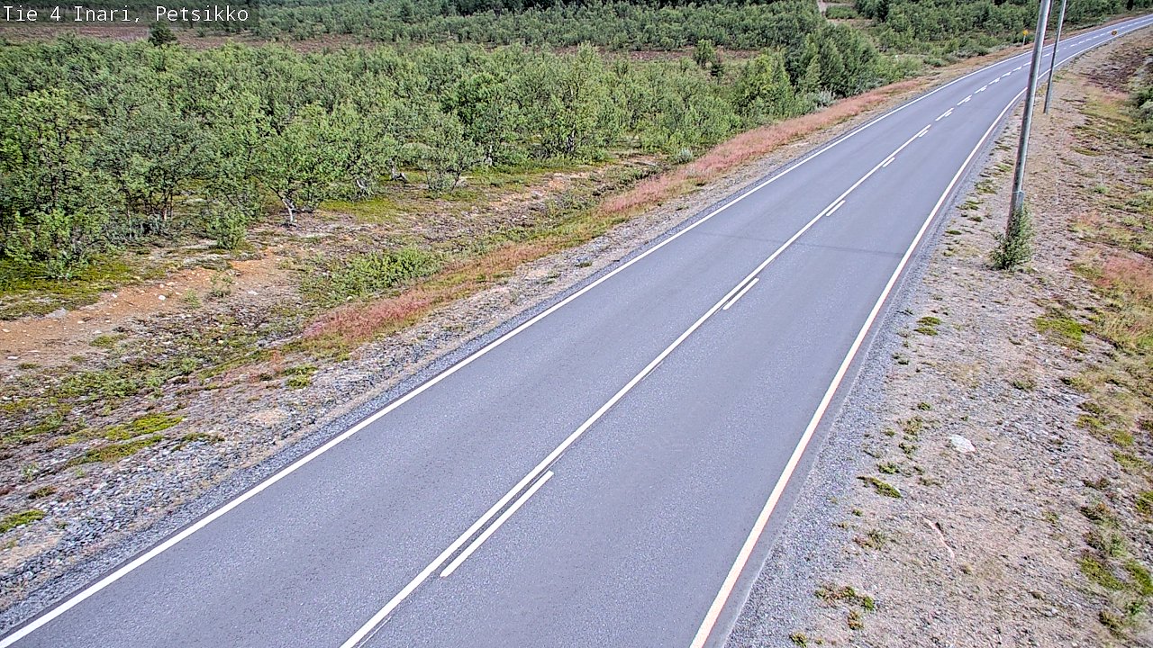 Weather Camera Image Road 4 Inari, Petsikko, Inari, Lappi