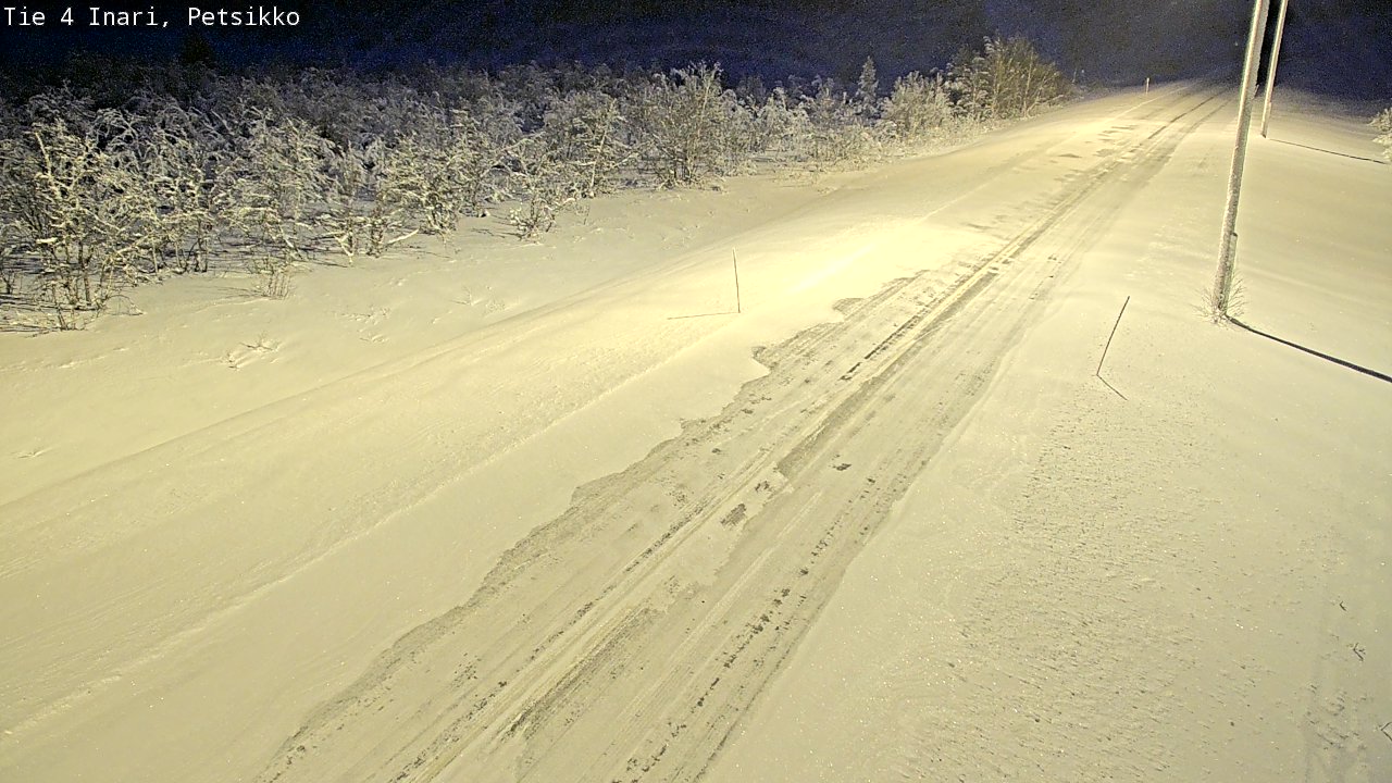 Kelikamerat Kuva Tie 4 Inari, Petsikko, Inari, Lappi