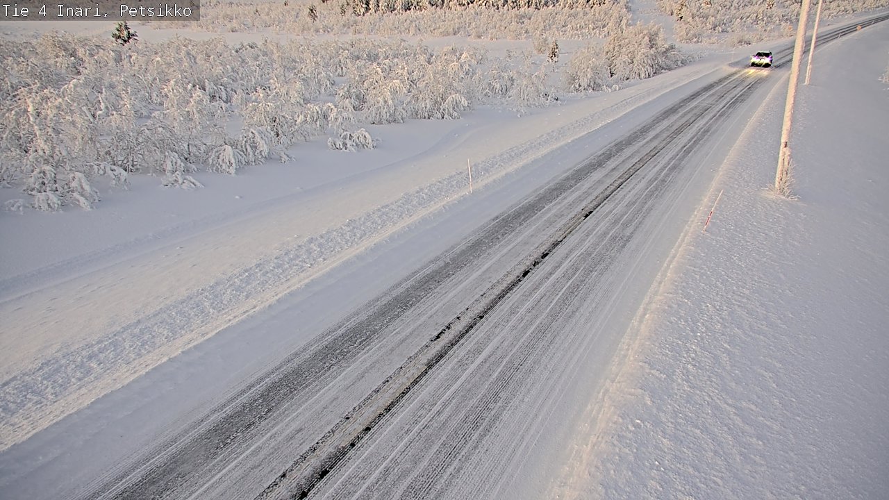 Kelikamerat Kuva Tie 4 Inari, Petsikko, Inari, Lappi