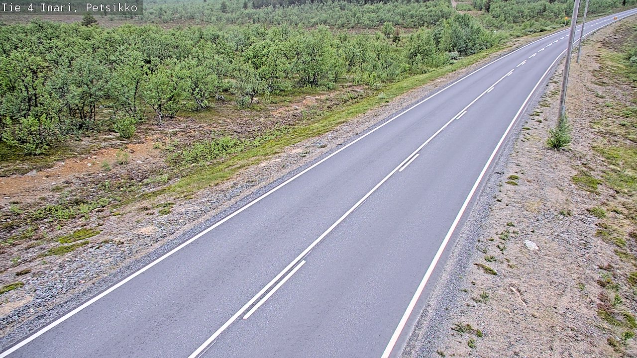 Kelikamerat Kuva Tie 4 Inari, Petsikko, Inari, Lappi