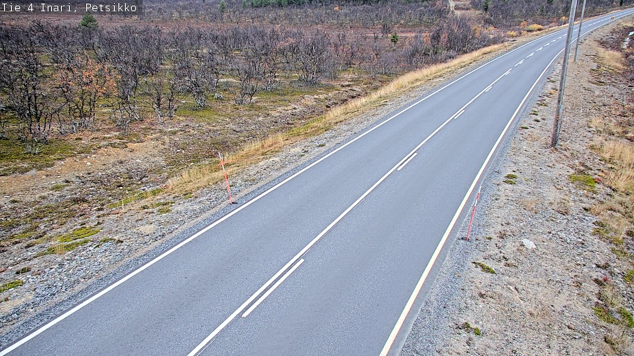 Kelikamerat Kuva Tie 4 Inari, Petsikko, Inari, Lappi