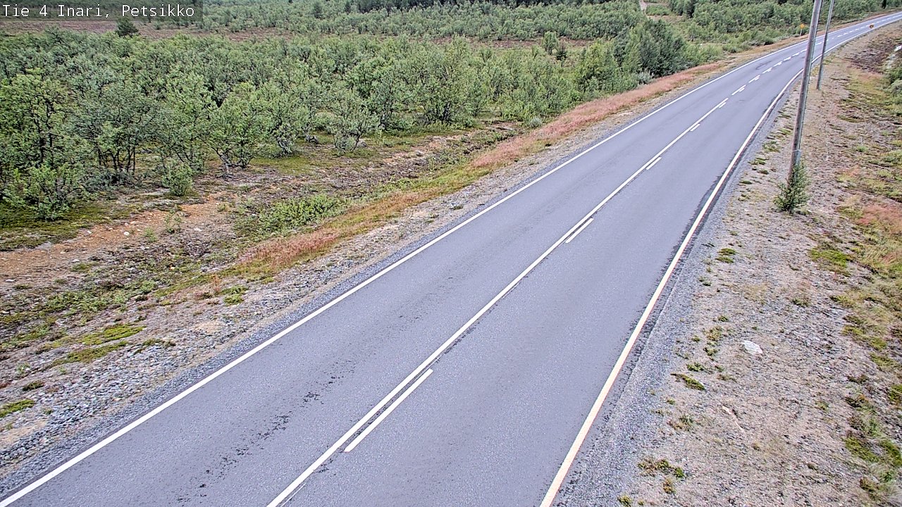 Kelikamerat Kuva Tie 4 Inari, Petsikko, Inari, Lappi