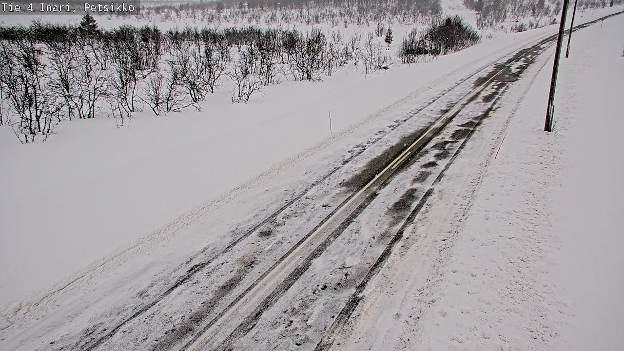 Kelikamerat Kuva Tie 4 Inari, Petsikko, Inari, Lappi