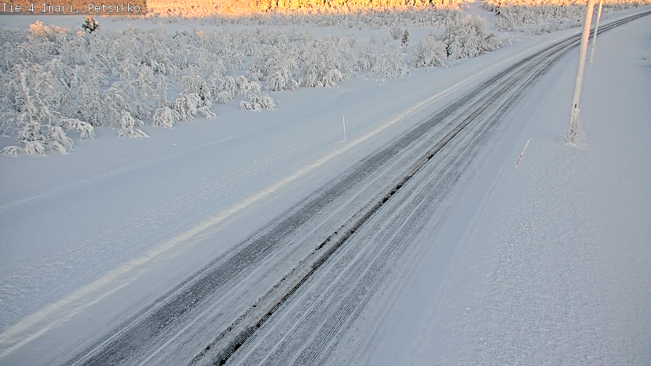 Weather Camera Image Road 4 Inari, Petsikko, Inari, Lappi