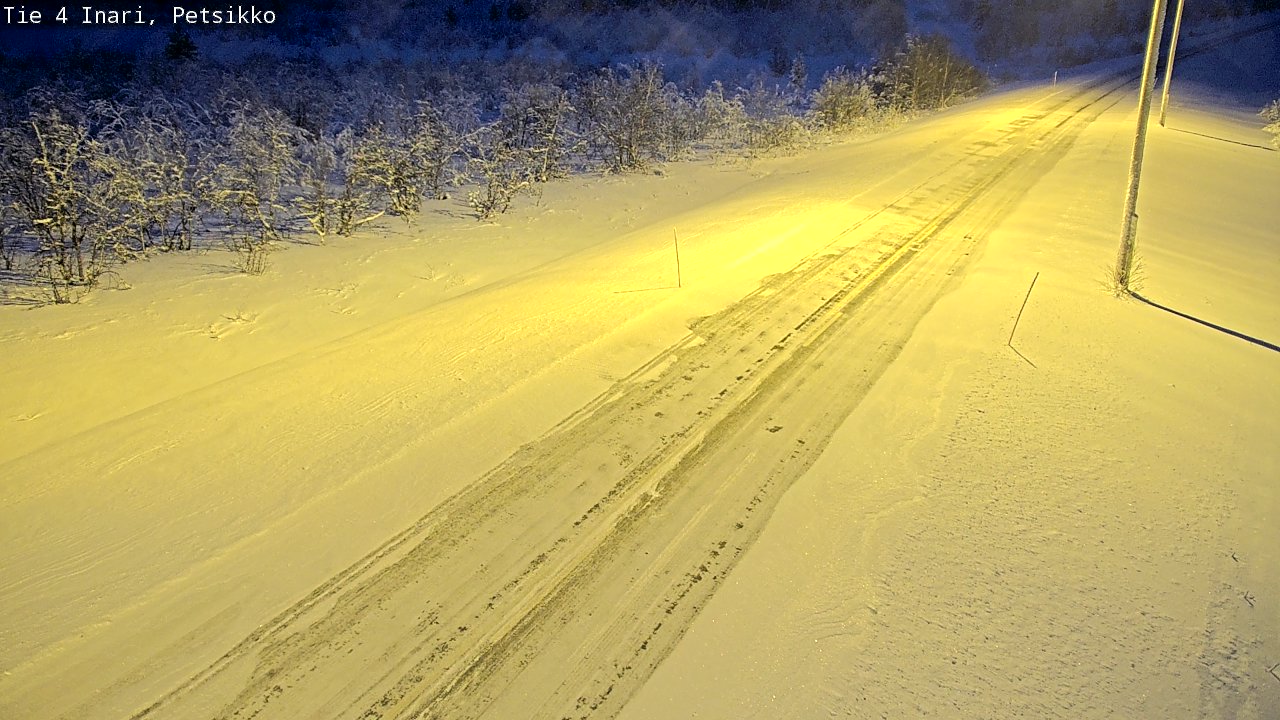Kelikamerat Kuva Tie 4 Inari, Petsikko, Inari, Lappi