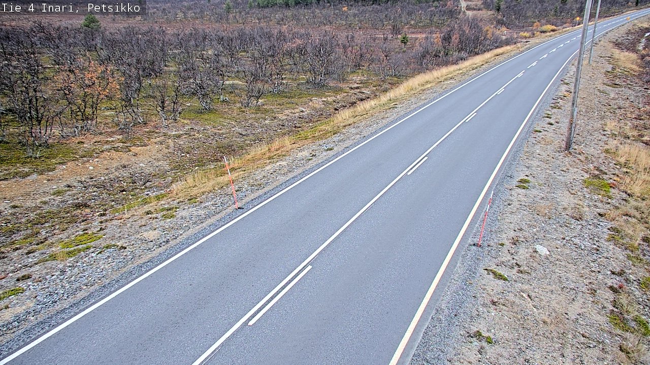 Kelikamerat Kuva Tie 4 Inari, Petsikko, Inari, Lappi