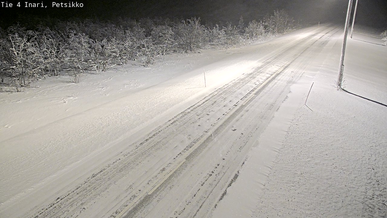 Kelikamerat Kuva Tie 4 Inari, Petsikko, Inari, Lappi