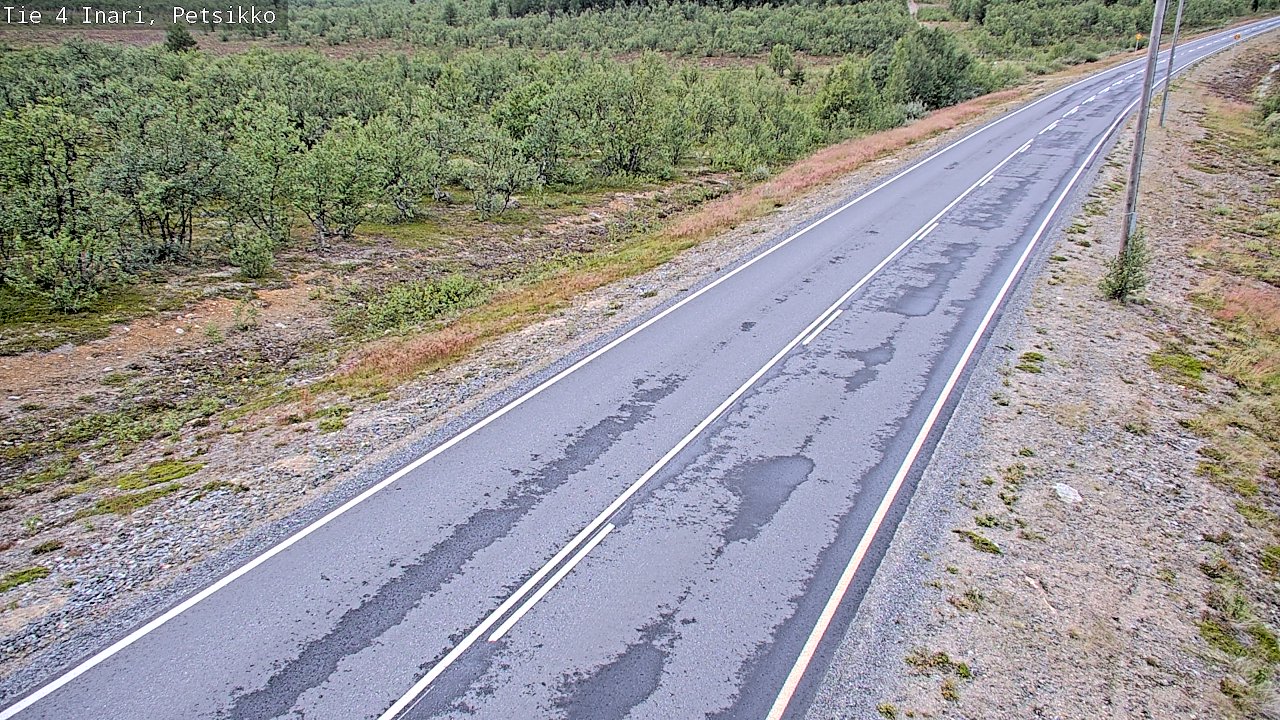 Kelikamerat Kuva Tie 4 Inari, Petsikko, Inari, Lappi