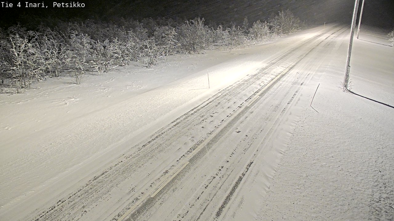 Kelikamerat Kuva Tie 4 Inari, Petsikko, Inari, Lappi