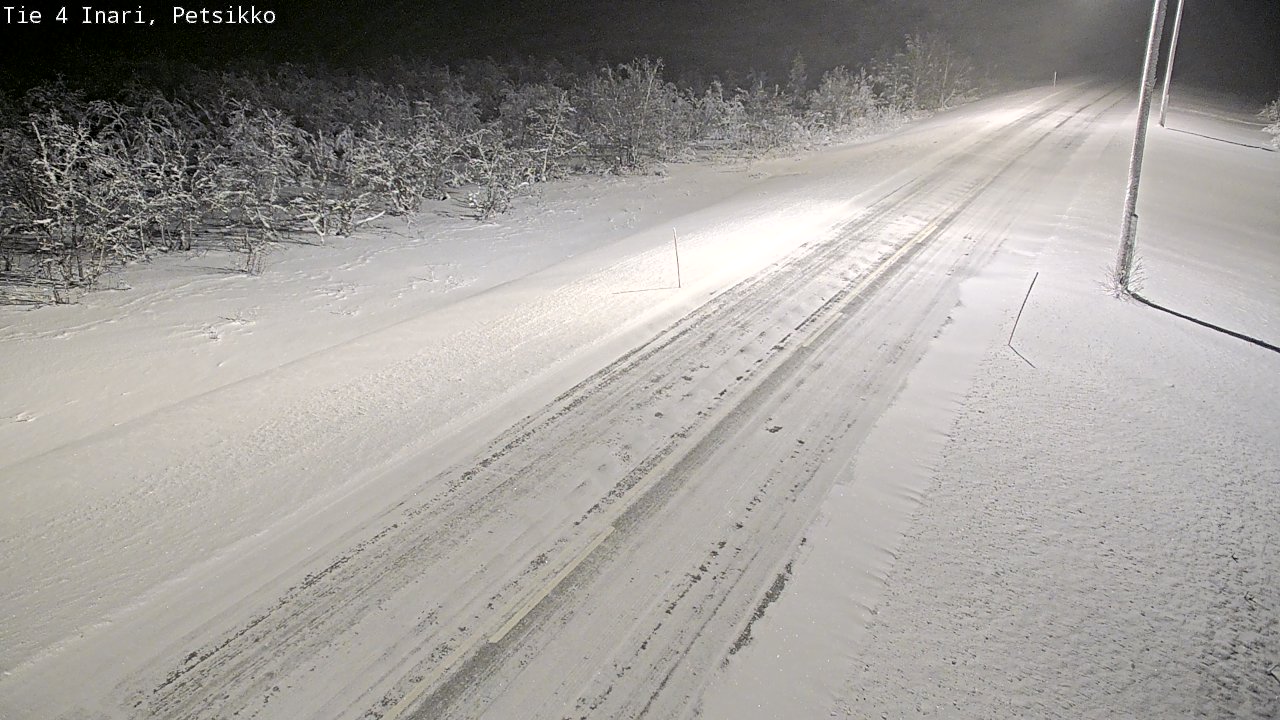 Kelikamerat Kuva Tie 4 Inari, Petsikko, Inari, Lappi