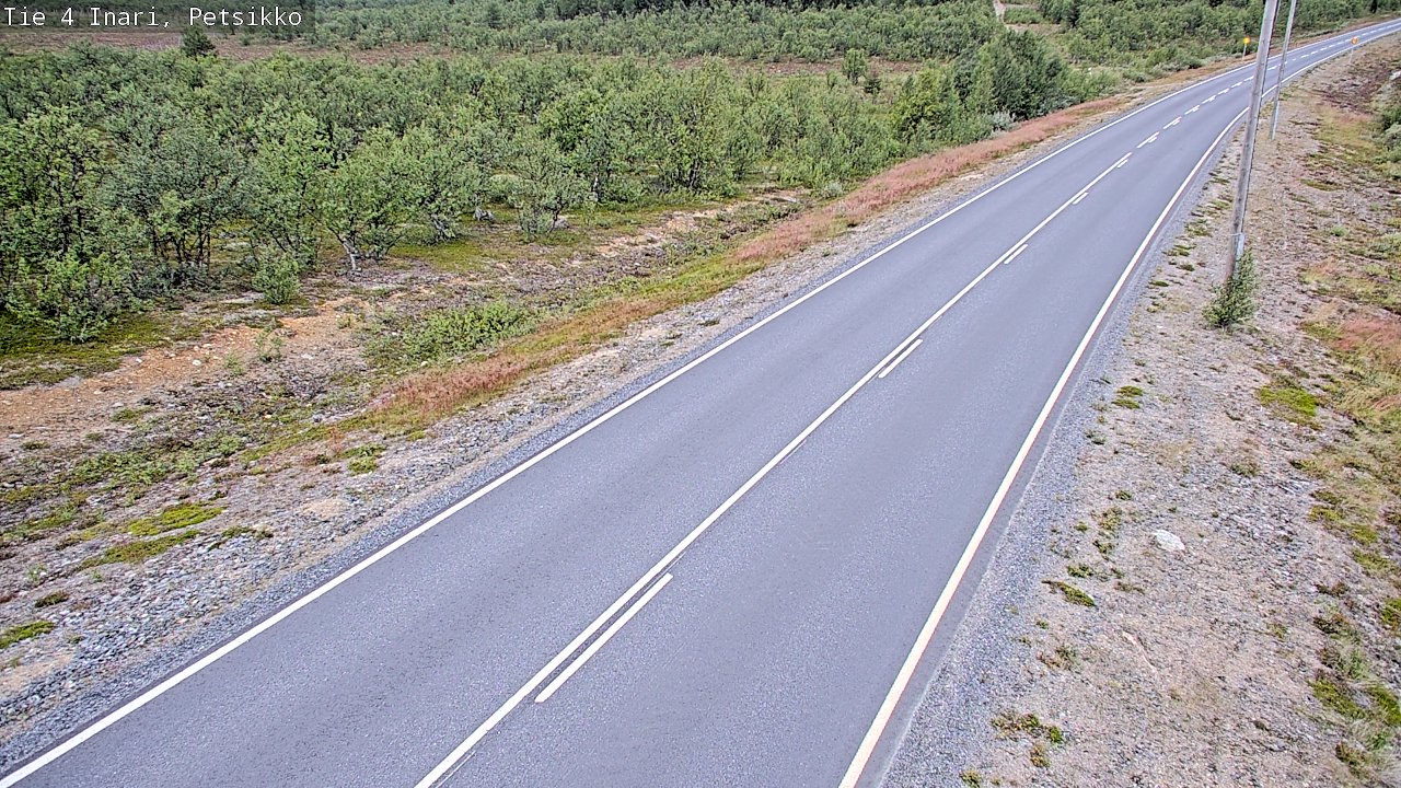 Kelikamerat Kuva Tie 4 Inari, Petsikko, Inari, Lappi