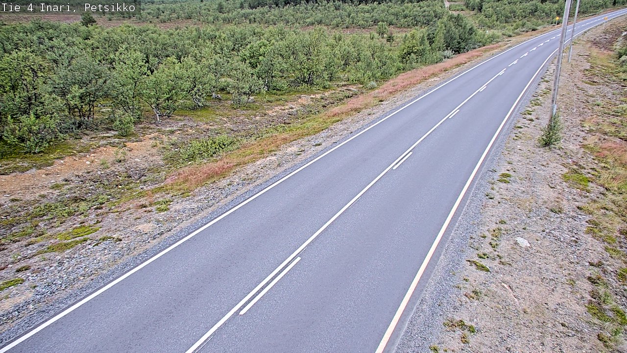 Kelikamerat Kuva Tie 4 Inari, Petsikko, Inari, Lappi