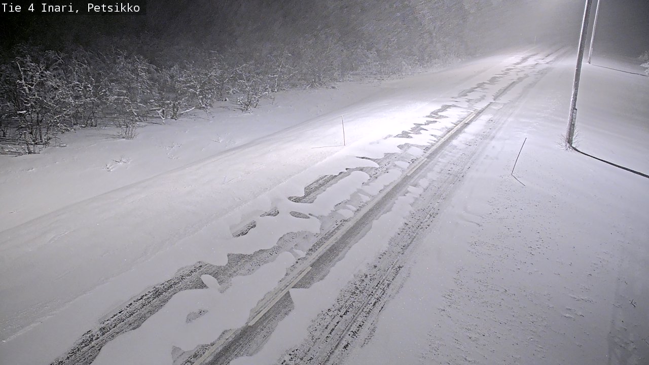 Weather Camera Image Väg 4 Enare, Petsikko, Inari, Lappi
