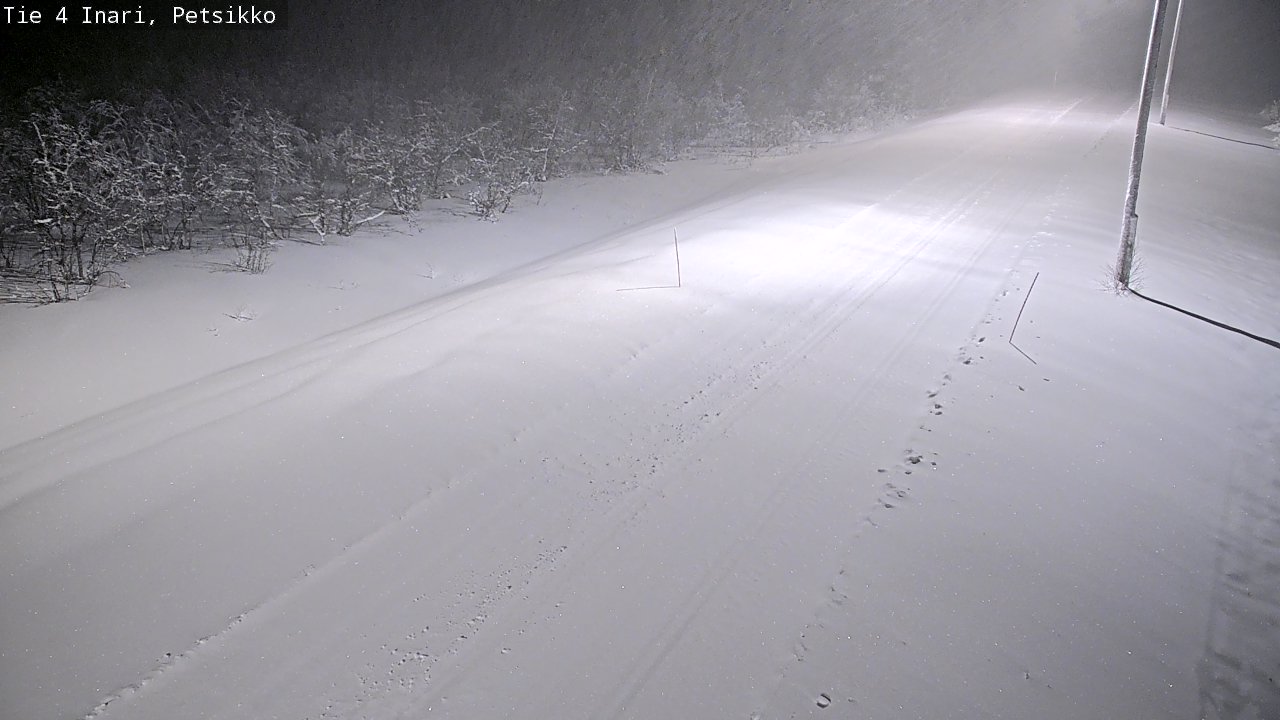 Weather Camera Image Väg 4 Enare, Petsikko, Inari, Lappi
