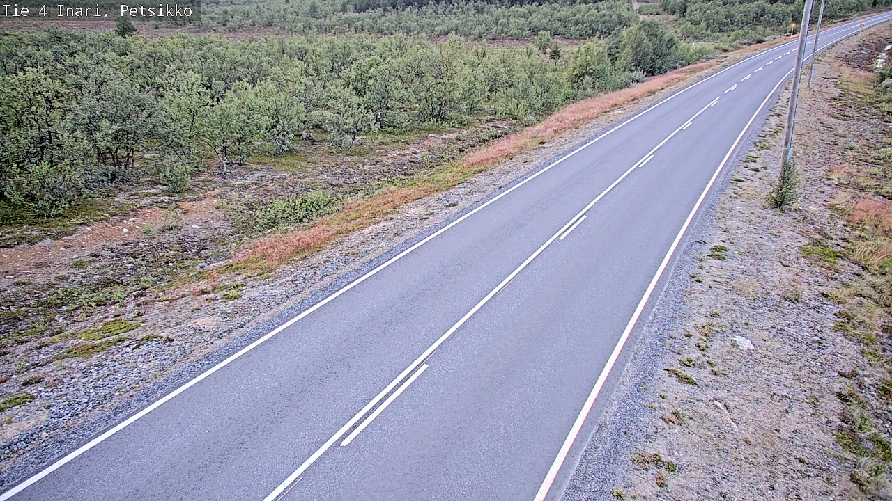 Kelikamerat Kuva Tie 4 Inari, Petsikko, Inari, Lappi