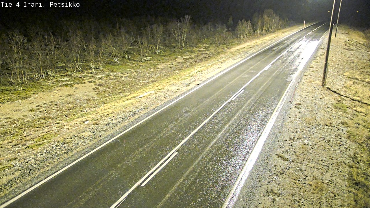 Kelikamerat Kuva Tie 4 Inari, Petsikko, Inari, Lappi