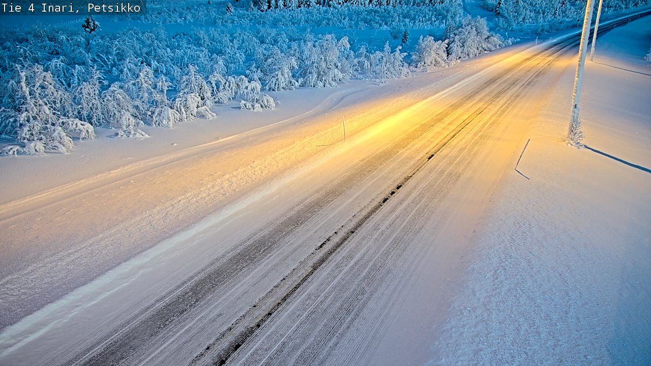 Kelikamerat Kuva Tie 4 Inari, Petsikko, Inari, Lappi