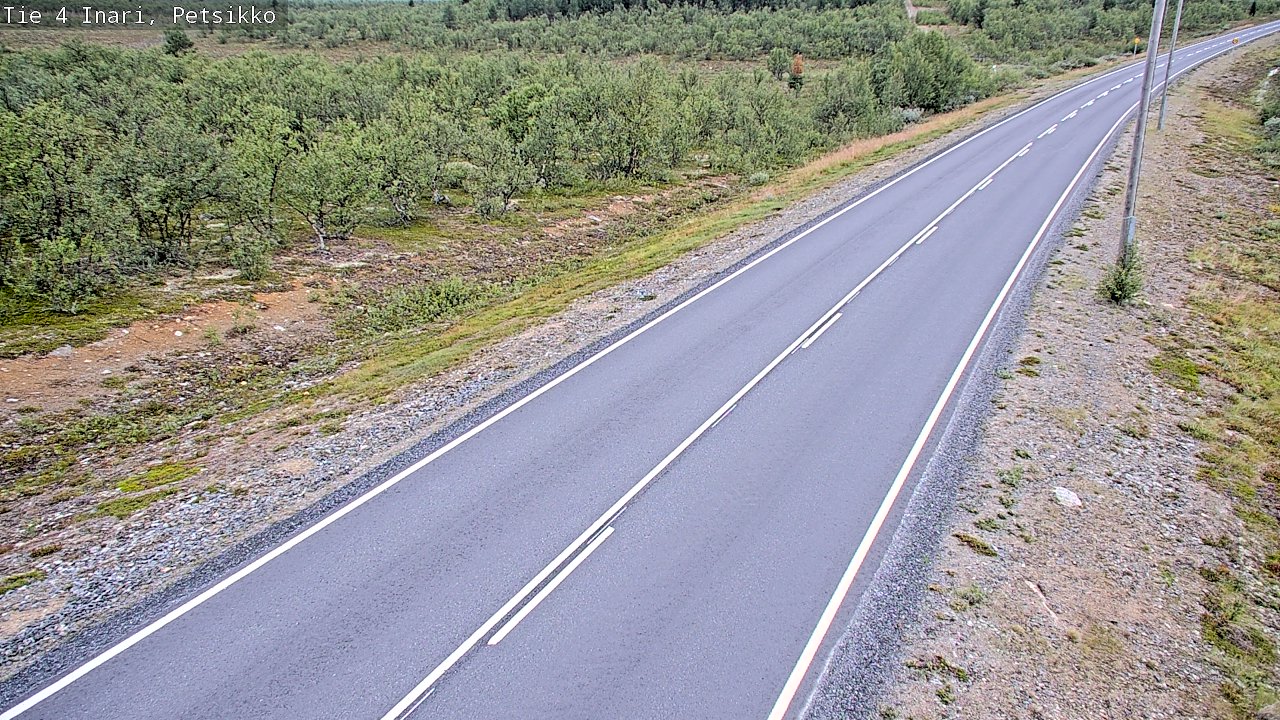 Kelikamerat Kuva Tie 4 Inari, Petsikko, Inari, Lappi