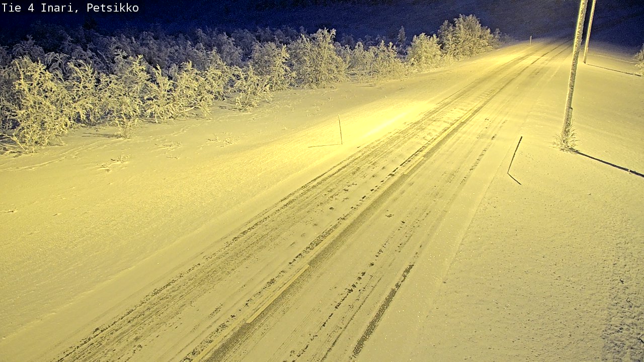 Kelikamerat Kuva Tie 4 Inari, Petsikko, Inari, Lappi