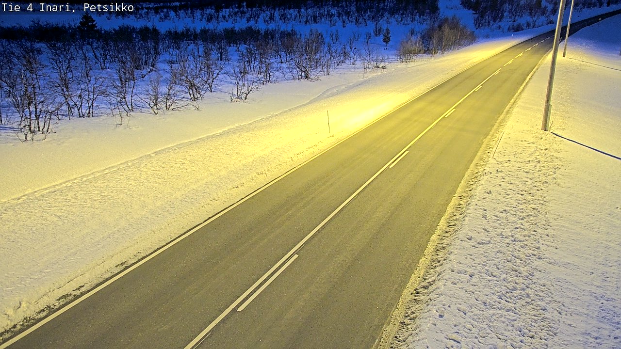 Kelikamerat Kuva Tie 4 Inari, Petsikko, Inari, Lappi