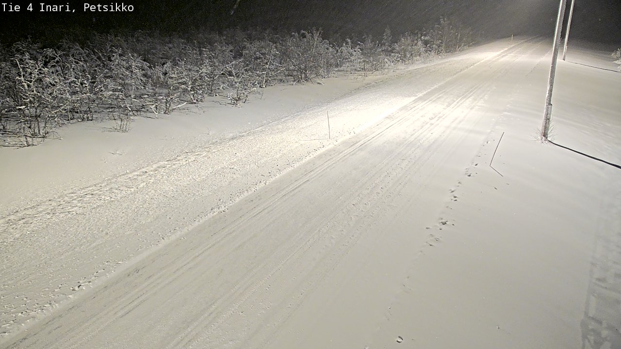 Weather Camera Image Väg 4 Enare, Petsikko, Inari, Lappi