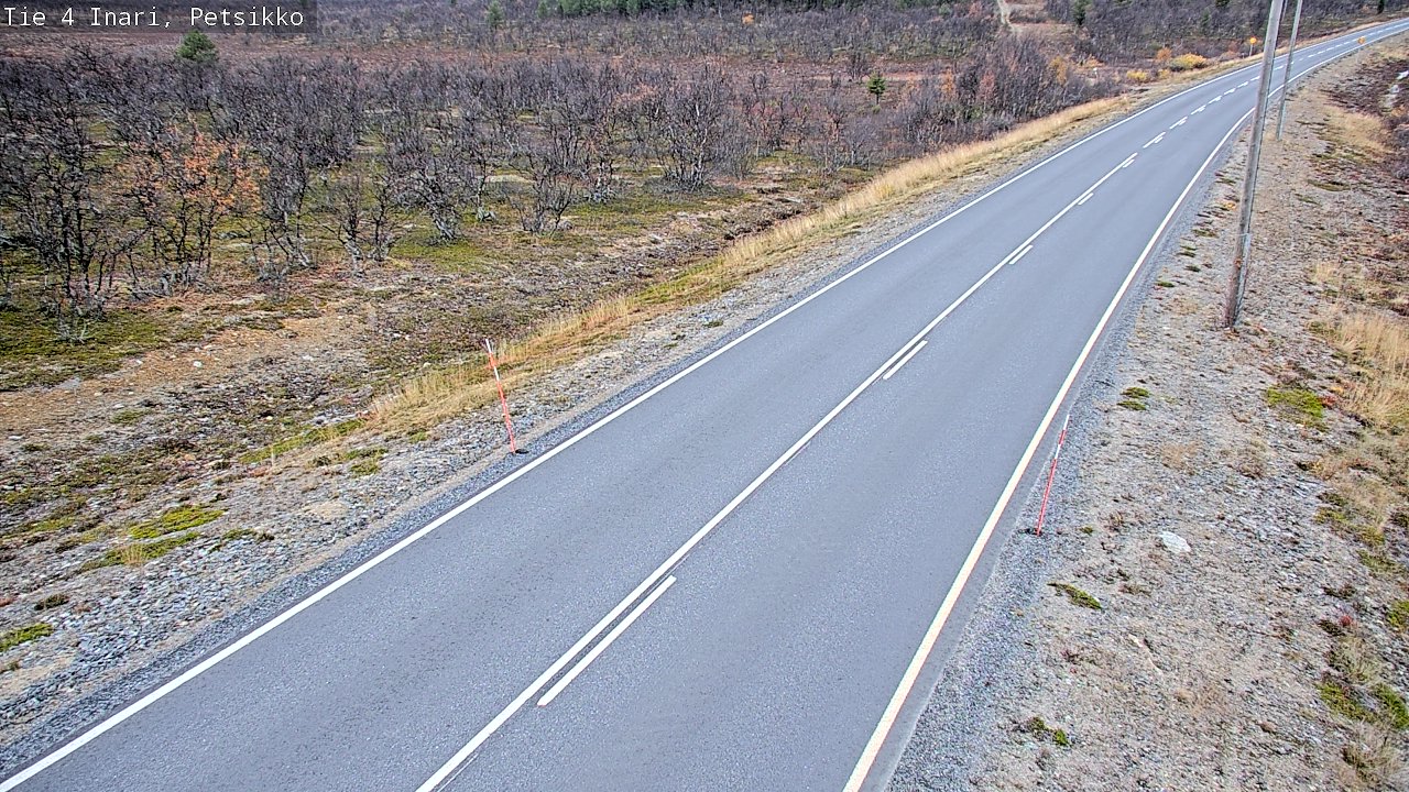 Kelikamerat Kuva Tie 4 Inari, Petsikko, Inari, Lappi