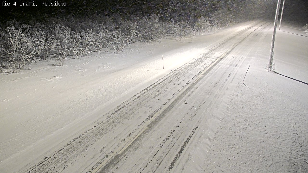 Kelikamerat Kuva Tie 4 Inari, Petsikko, Inari, Lappi