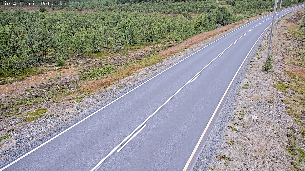 Kelikamerat Kuva Tie 4 Inari, Petsikko, Inari, Lappi