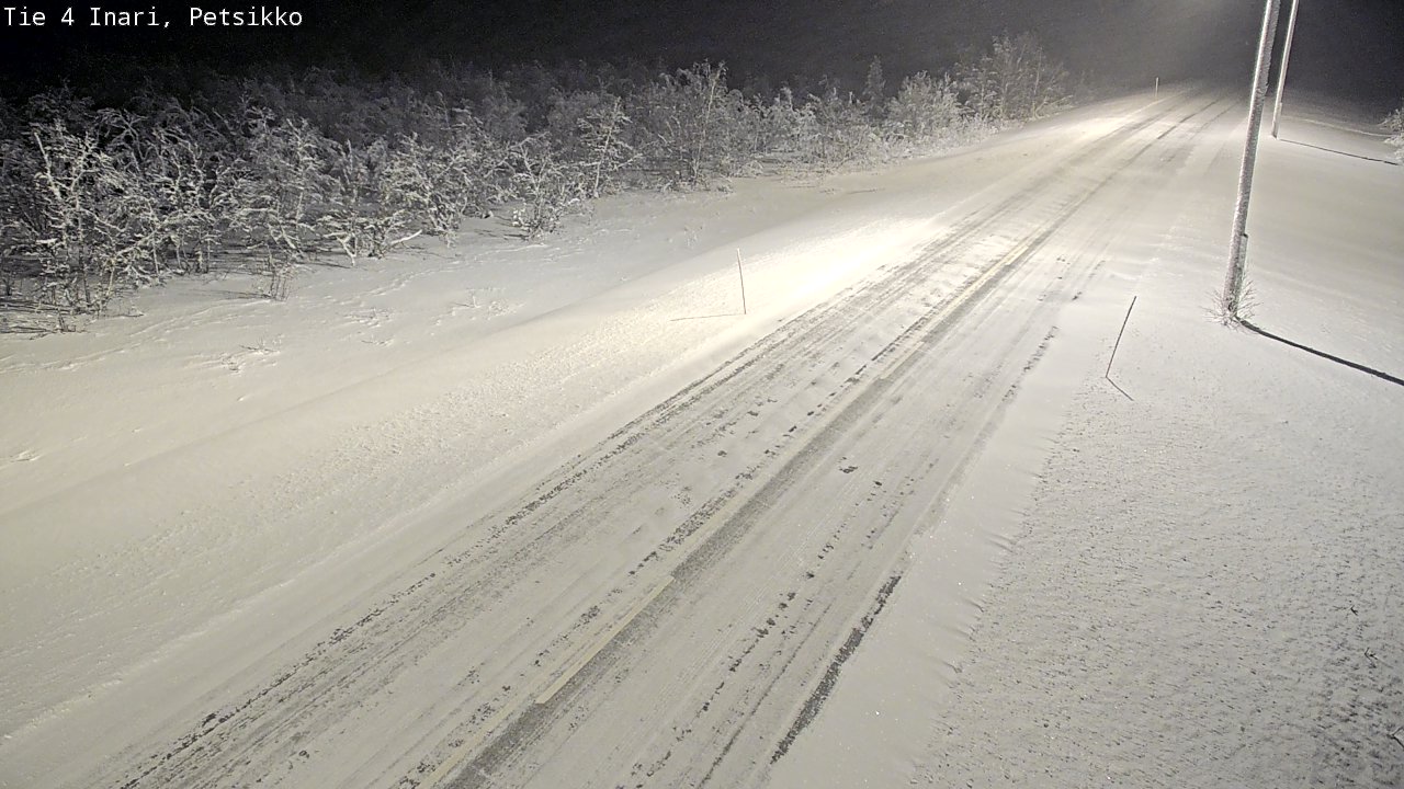 Kelikamerat Kuva Tie 4 Inari, Petsikko, Inari, Lappi