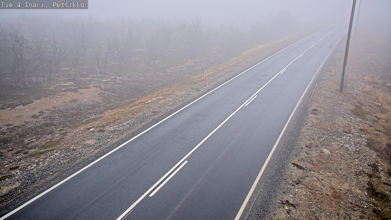 Kelikamerat Kuva Tie 4 Inari, Petsikko, Inari, Lappi