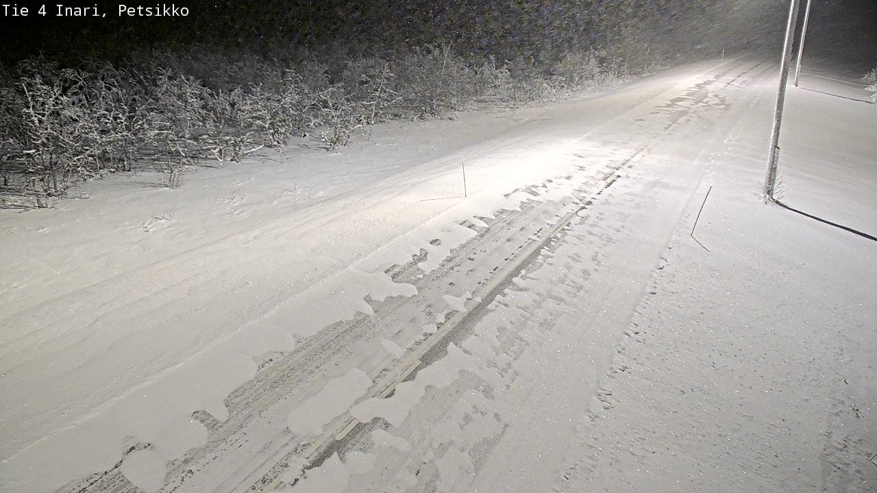 Kelikamerat Kuva Tie 4 Inari, Petsikko, Inari, Lappi