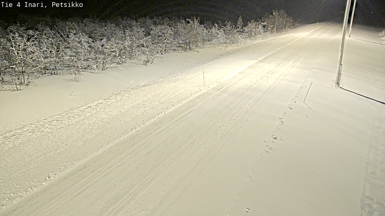 Weather Camera Image Väg 4 Enare, Petsikko, Inari, Lappi