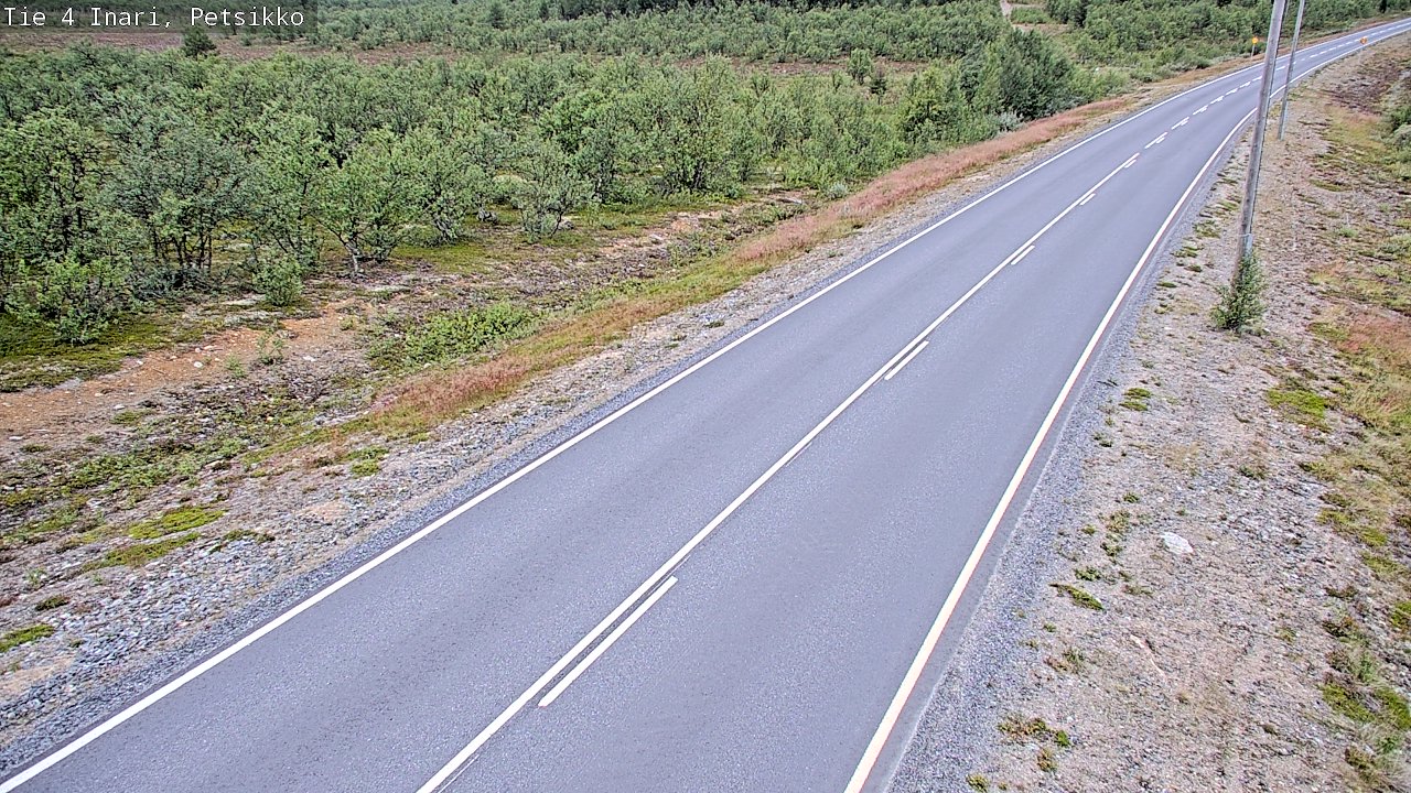 Kelikamerat Kuva Tie 4 Inari, Petsikko, Inari, Lappi