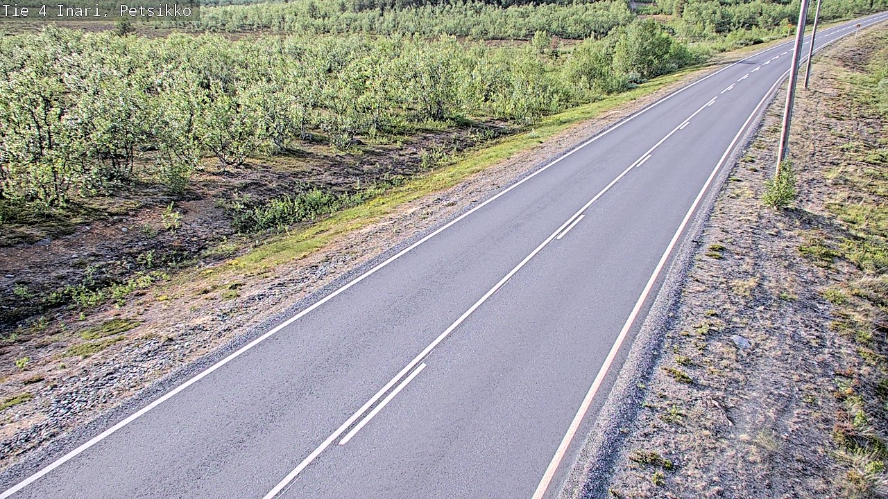 Kelikamerat Kuva Tie 4 Inari, Petsikko, Inari, Lappi