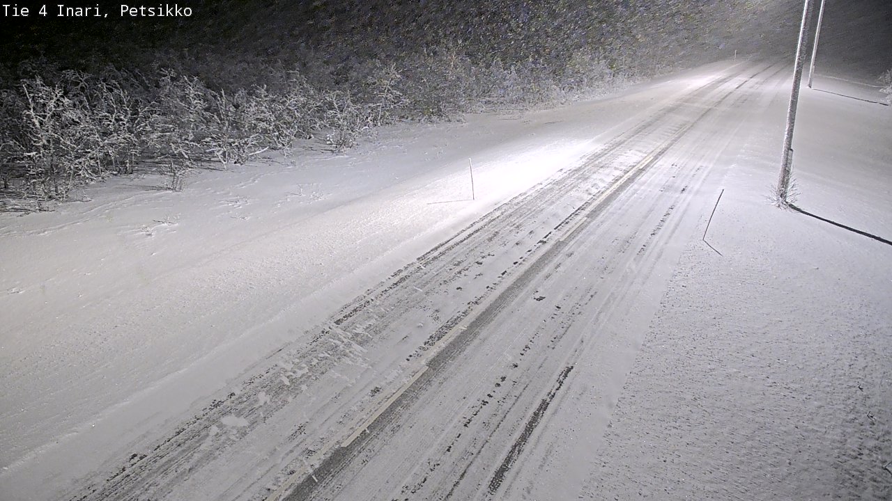 Kelikamerat Kuva Tie 4 Inari, Petsikko, Inari, Lappi