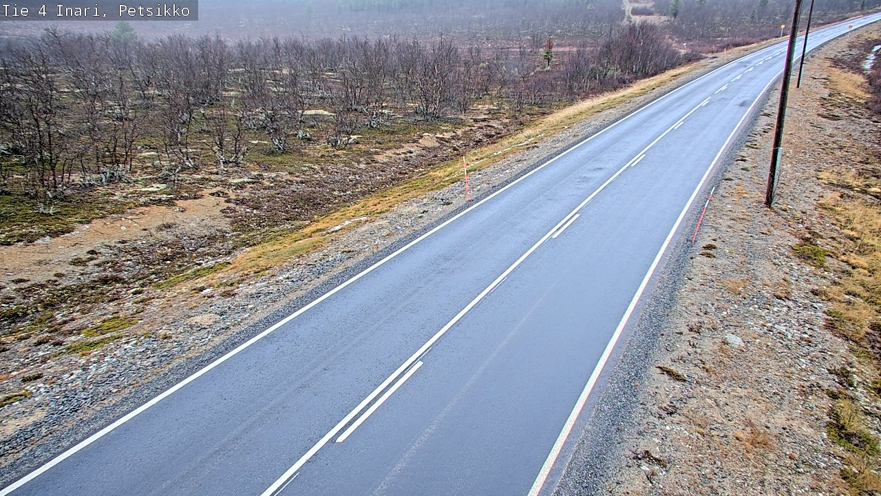Kelikamerat Kuva Tie 4 Inari, Petsikko, Inari, Lappi