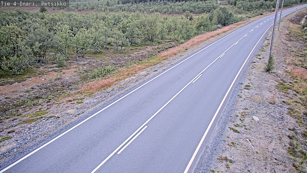 Kelikamerat Kuva Tie 4 Inari, Petsikko, Inari, Lappi