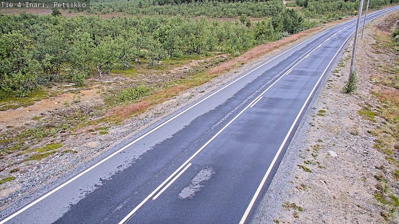 Weather Camera Image Road 4 Inari, Petsikko, Inari, Lappi