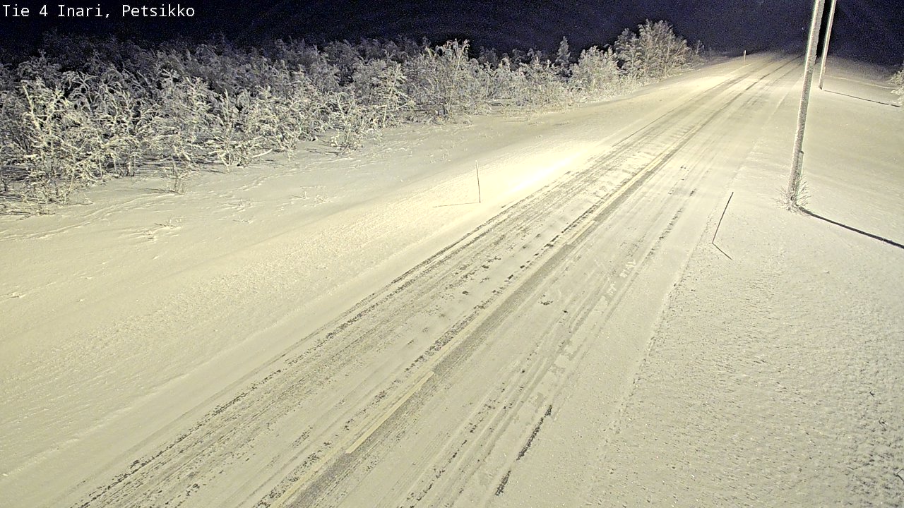 Kelikamerat Kuva Tie 4 Inari, Petsikko, Inari, Lappi