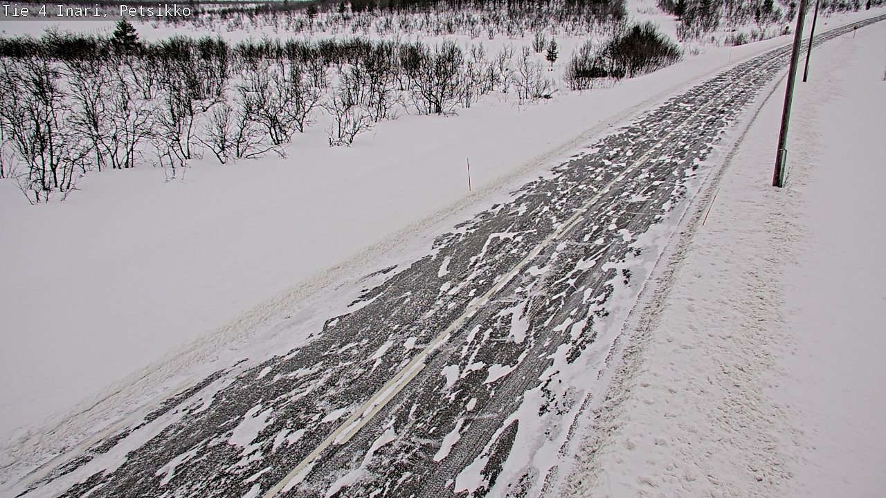 Kelikamerat Kuva Tie 4 Inari, Petsikko, Inari, Lappi
