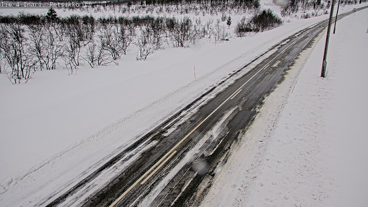 Weather Camera Image Road 4 Inari, Petsikko, Inari, Lappi