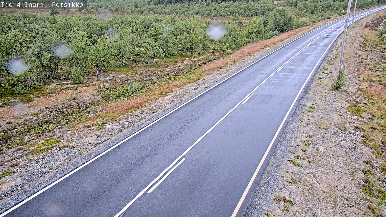 Weather Camera Image Road 4 Inari, Petsikko, Inari, Lappi