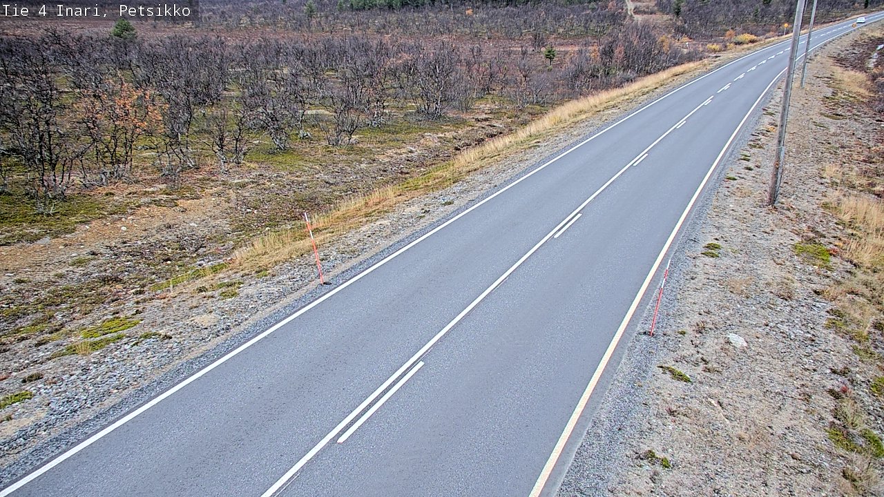 Kelikamerat Kuva Tie 4 Inari, Petsikko, Inari, Lappi